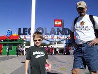 Starting our trip at Legoland...